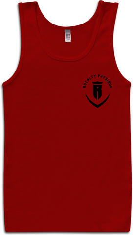 Royalty Physique Logo Tank-top Red/Black