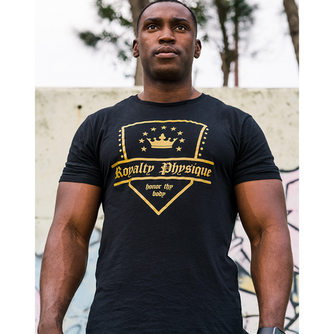 Royalty Physique Black/Gold Shirt